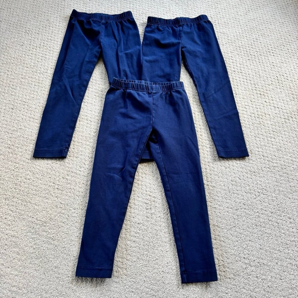 Hanna Andersson navy blue legging bundle set
